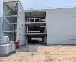 Exterieur Busruimte.nl in aanbouw - Raamsdonksveer